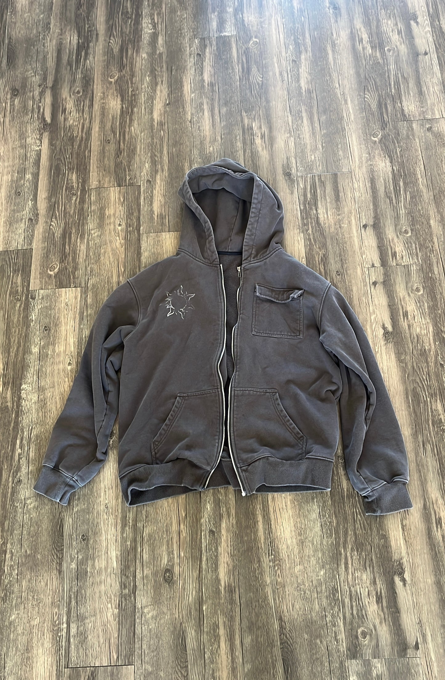 s/m transit heavy zip-up